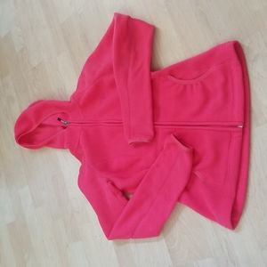 The North Face Pink Fleece Jacket Hoodie
